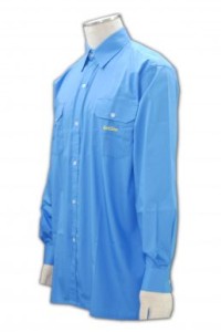 SE042 Security Guard Shirts Suppliers uniform tailor made professional team group uniform security supplier company